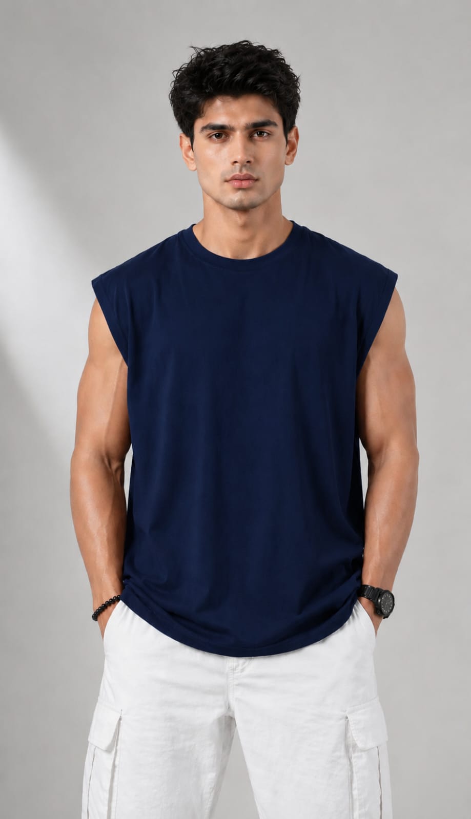 Men’s Premium Sleeveless Tank Top