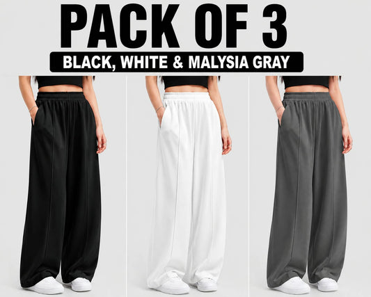 Pack of 2 Baggy Trousers – Premium Comfort & Trendy Style