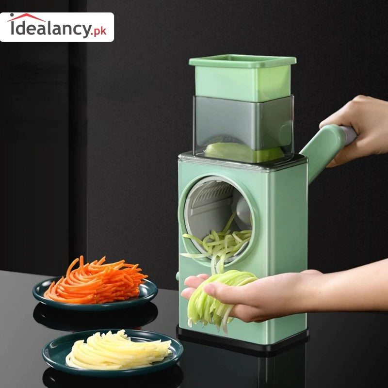 Vegetable Cutter – Multi-Purpose Hand Rotary Cutter