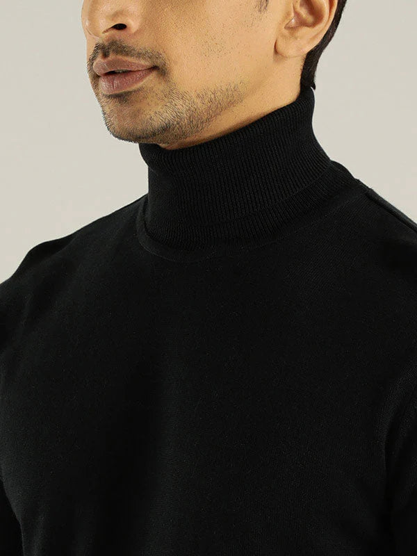 Men & women Premium High Neck  Turtleneck Full Sleeve Pullover Stretchable