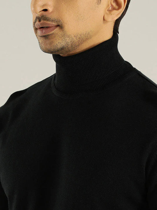 Men & women Premium High Neck  Turtleneck Full Sleeve Pullover Stretchable
