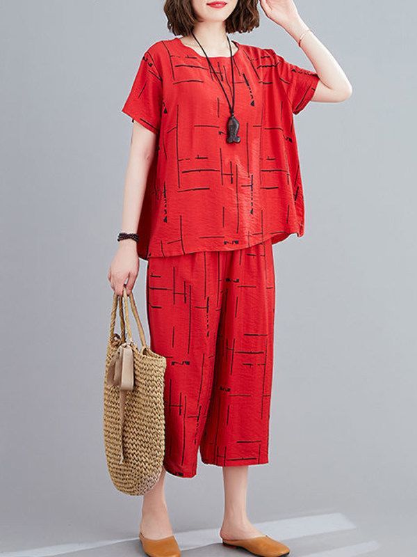 "Capri Plazo for Women – Soft Jersey, Easy & Comfortable Fit"