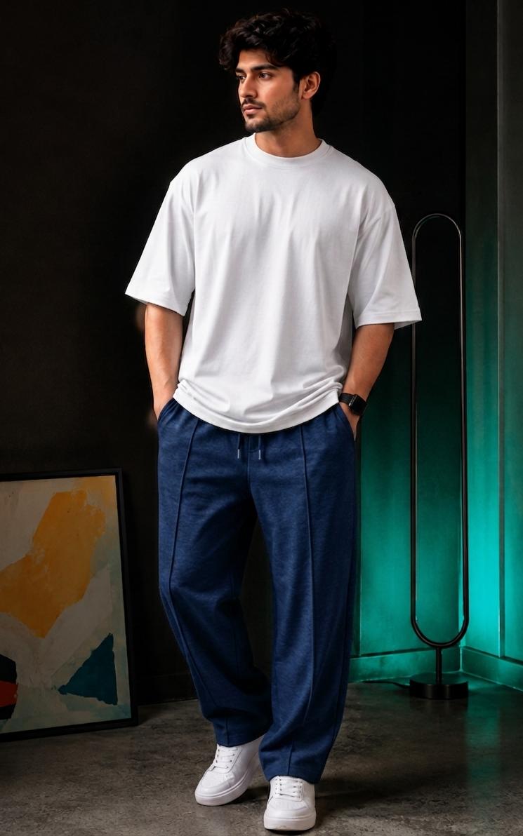 Baggy Trousers x Drop Shoulder Tees- Summer Ready Fits