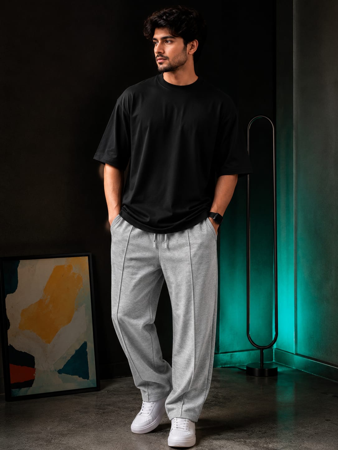 Baggy Trousers x Drop Shoulder Tees- Summer Ready Fits