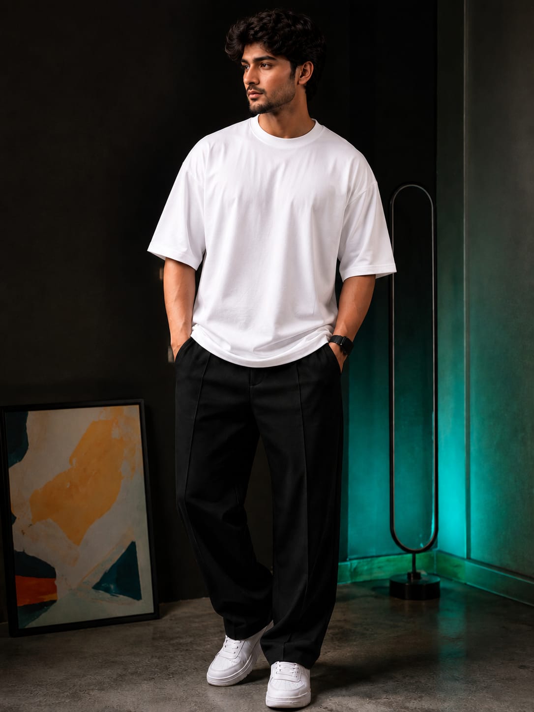 Baggy Trousers x Drop Shoulder Tees- Summer Ready Fits