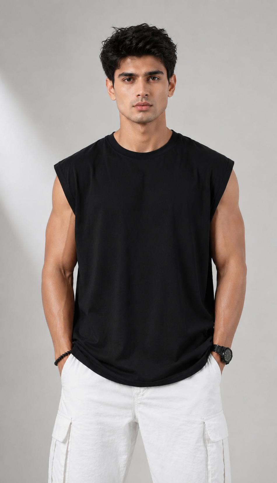 Men’s Premium  Sleeveless Tank Top