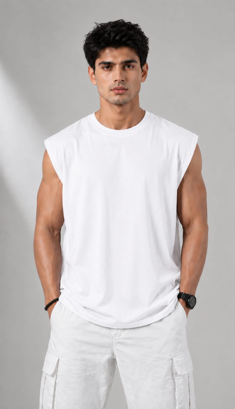 Men’s Premium  Sleeveless Tank Top