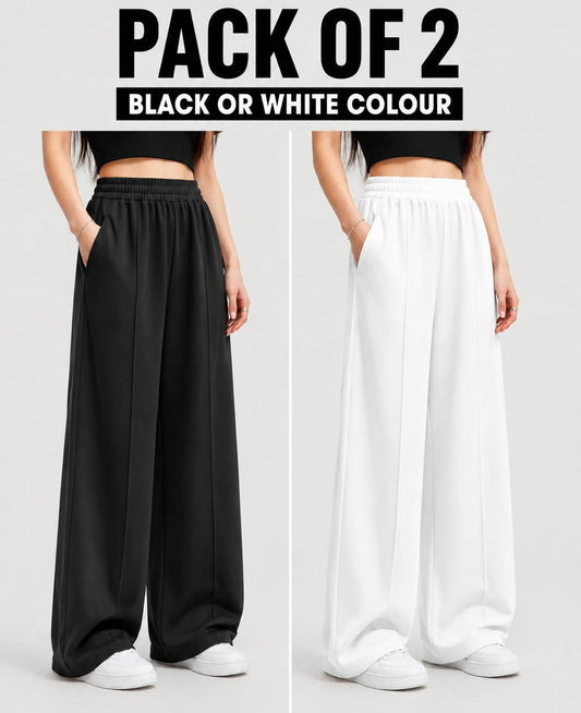 Pack of 2 Baggy Trousers – Premium Comfort & Trendy Style