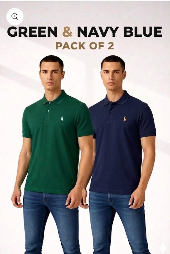 Pack of 2 Classic POLO T-Shirt
