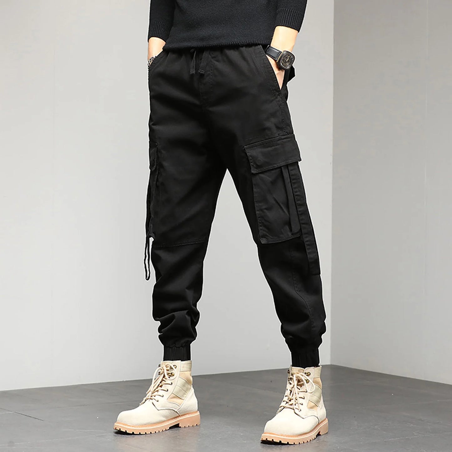 Unisex Cargo Pants with 6 Utility Pockets"comfort with extra storage