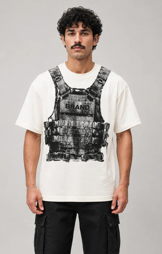 Drop shoulder tee level 3 armour design